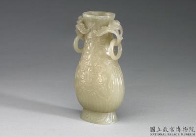 图片[3]-Jade vase, mid to late Qing dynasty-China Archive